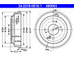 Brzdový buben ATE 24.0218-0018.1
