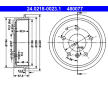 Brzdový buben ATE 24.0218-0023.1