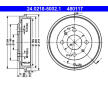 Brzdový buben ATE 24.0218-5002.1