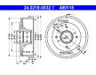 Brzdový buben ATE 24.0218-0032.1