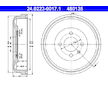 Brzdový buben ATE 24.0223-0017.1