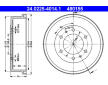 Brzdový buben ATE 24.0225-4014.1