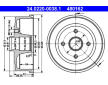 Brzdový buben ATE 24.0220-0038.1