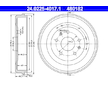 Brzdový buben ATE 24.0225-4017.1