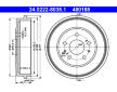 Brzdový buben ATE 24.0222-8035.1