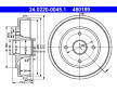 Brzdový buben ATE 24.0220-0045.1