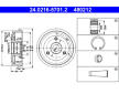Brzdový buben ATE 24.0216-5701.2