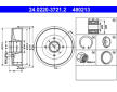 Brzdový buben ATE 24.0220-3721.2