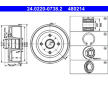 Brzdový buben ATE 24.0220-0738.2