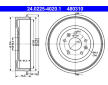 Brzdový buben ATE 24.0225-4020.1