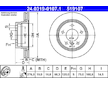 Brzdový kotouč ATE 24.0319-0107.1