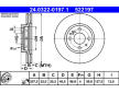 Brzdový kotouč ATE 24.0322-0197.1
