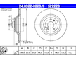Brzdový kotouč ATE 24.0322-0223.1