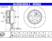 Brzdový kotouč ATE 24.0322-0224.1
