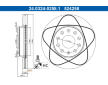 Brzdový kotúč ATE 24.0324-0258.1