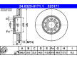 Brzdový kotouč ATE 24.0325-0171.1