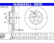 Brzdový kotouč ATE 24.0332-0101.1
