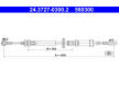 Tažné lanko, parkovací brzda ATE 24.3727-0300.2