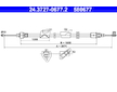 Tažné lanko, parkovací brzda ATE 24.3727-0677.2