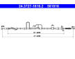 Tažné lanko, parkovací brzda ATE 24.3727-1616.2