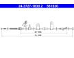 Tažné lanko, parkovací brzda ATE 24.3727-1830.2