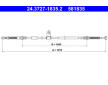 Tažné lanko, parkovací brzda ATE 24.3727-1835.2