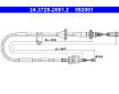 Tažné lanko, ovládání spojky ATE 24.3728-2001.2