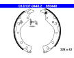 Sada brzdových čelistí ATE 03.0137-0448.2