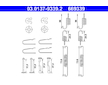 Sada příslušenství, parkovací brzdové čelisti ATE 03.0137-9339.2