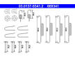 Sada prislusenstvi, parkovaci brzdove celisti ATE 03.0137-9341.2