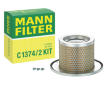 filtr vzduchu MANN C 1374/2 KIT