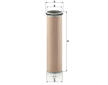 Filter sekundárneho vzduchu MANN-FILTER CF 1300