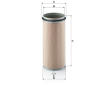 Filtr - sekundární vzduch MANN-FILTER CF 1620