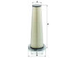 Filtr - sekundární vzduch MANN-FILTER CF 21 002