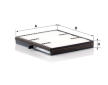 filtr vzduchu kabiny MANN CU 1719