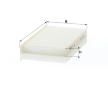 filtr vzduchu kabiny MANN CU 21005-2