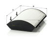 filtr vzduchu kabiny MANN CU 2750