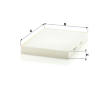 filtr vzduchu kabiny MANN CU 28003