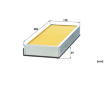 Filtr, vzduch v interiéru MANN-FILTER CUD 47 002