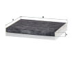 Filtr, vzduch v interiéru MANN-FILTER CUK 2243