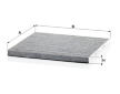 Filtr, vzduch v interiéru MANN-FILTER CUK 29 001