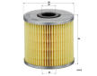 filtr oleje MANN H 1032/1x