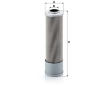 Filtr, pracovní hydraulika MANN-FILTER H 618