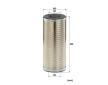 Filter pracovnej hydrauliky MANN-FILTER HD 1057