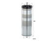 Filtr, pracovní hydraulika MANN-FILTER HD 14 002 x