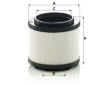 Filtr, pracovní hydraulika MANN-FILTER HD 15 003