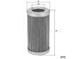 Filtr, pracovní hydraulika MANN-FILTER HD 57/1