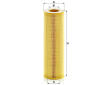 Olejový filtr MANN-FILTER HU 1077/2 x