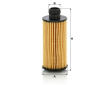 Olejový filtr MANN-FILTER HU 6026 z