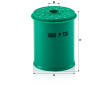 filtr paliva MANN P738x